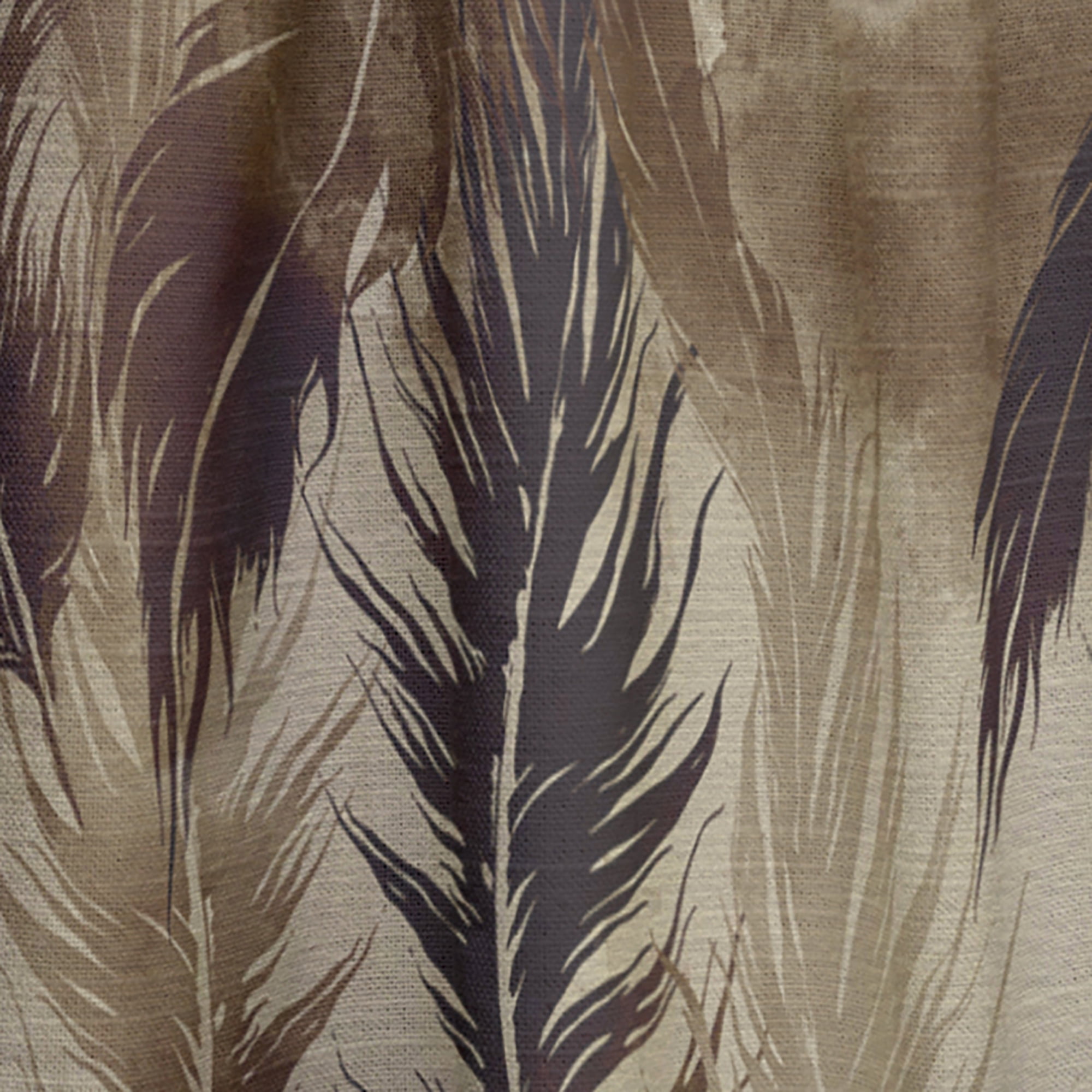 Designart 'Bird Feathers XV' Southwestern Curtain Panel