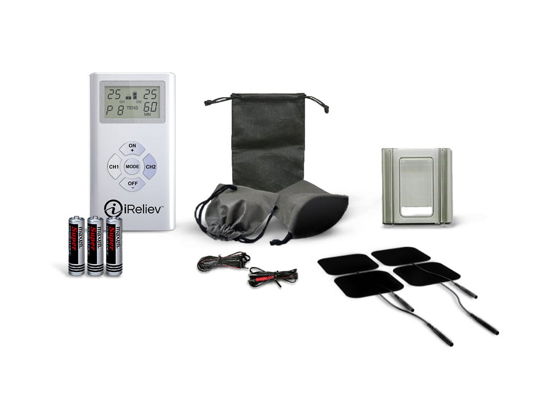 TENS Unit - Dual Channel Electro Therapy Pain Relief System from iReliev 