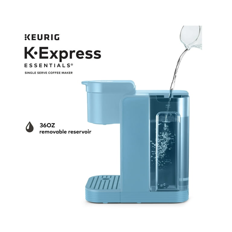 Keurig K-Express Essentials Sky Blue Single-Serve K-Cup Pod Coffee