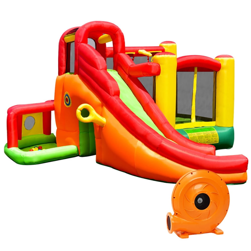 Aimee Lii 780W Blower Kids Inflatable Slide House Castle Jumper Bouncer, Kids Bounce House Aimee Lii 780W Blower Kids Inflatable Slide House Castle Jumper Bouncer, Kids Bounce House