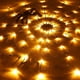 thumbnail image 4 of Luces LED de red de luz de telaraña de Halloween y 1 araña negra para jardín de patio tema aterrador de Halloween, 4 of 5