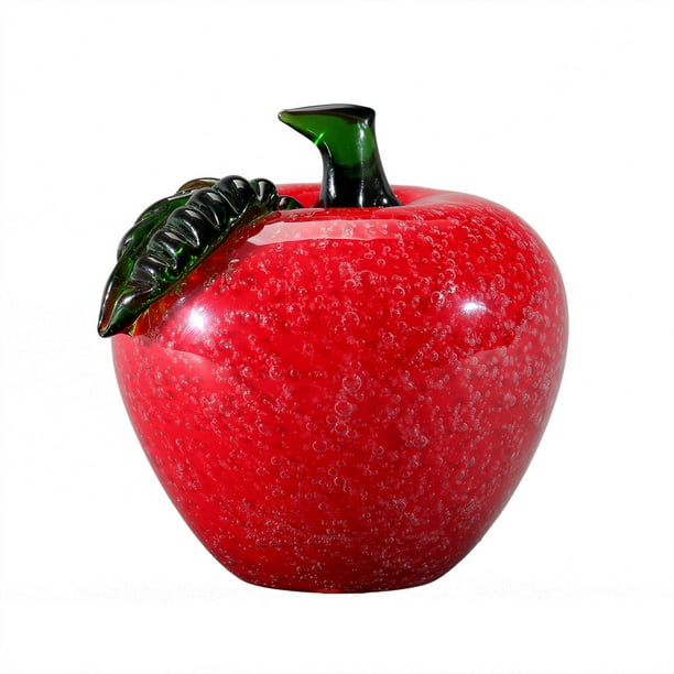Viz Glass Hand Blown Art Apple 5 Com - Viz Glass Solar Lights Viz Glass Hand Blown Art Apple 5 Com - Viz Glass Solar Lights
