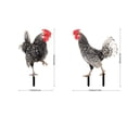 thumbnail image 5 of Decoración de jardín de patio de aves de corral, decoración de patio de patos de pollo acrílico, estatua de jardín, decoración con forma de Animal de estilo granja, escultura de jardín, 5 of 5