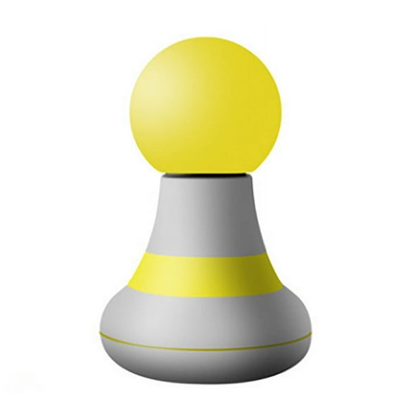 (Yellow)Powerful 2.0in*4.5in Handheld Massager Wand With 6 Magic Vibration Modes, Personal Mini Electric Massager