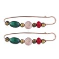 thumbnail image 1 of GOOHOCHY 2pcs broche retro broche suéter clip de chal de chales clip accesorio de ropa para mujeres, 1 of 7
