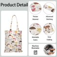 thumbnail image 4 of Gothic Mushroom Reusable Grocery Bag - Washable, Durable, Compact Folding Design, 4 of 5