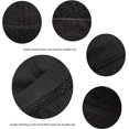 thumbnail image 4 of Sombrero de camuflaje negro para hombre con disipador de calor, puño para el cuello, gorra de béisbol, bufanda para la cara, arnés militar táctico del ejército, sombrero adecuado para correr, caza, e, 4 of 5