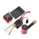 thumbnail image 1 of Esc 3100KV Motor sin escobillas 3650 Motor impermeable con 60A sin escobillas ESC 5,8 V 3A BEC disipador de calor tarjeta de programación para 1/8 1/10 RC coche Eccomum Esc, 1 of 7