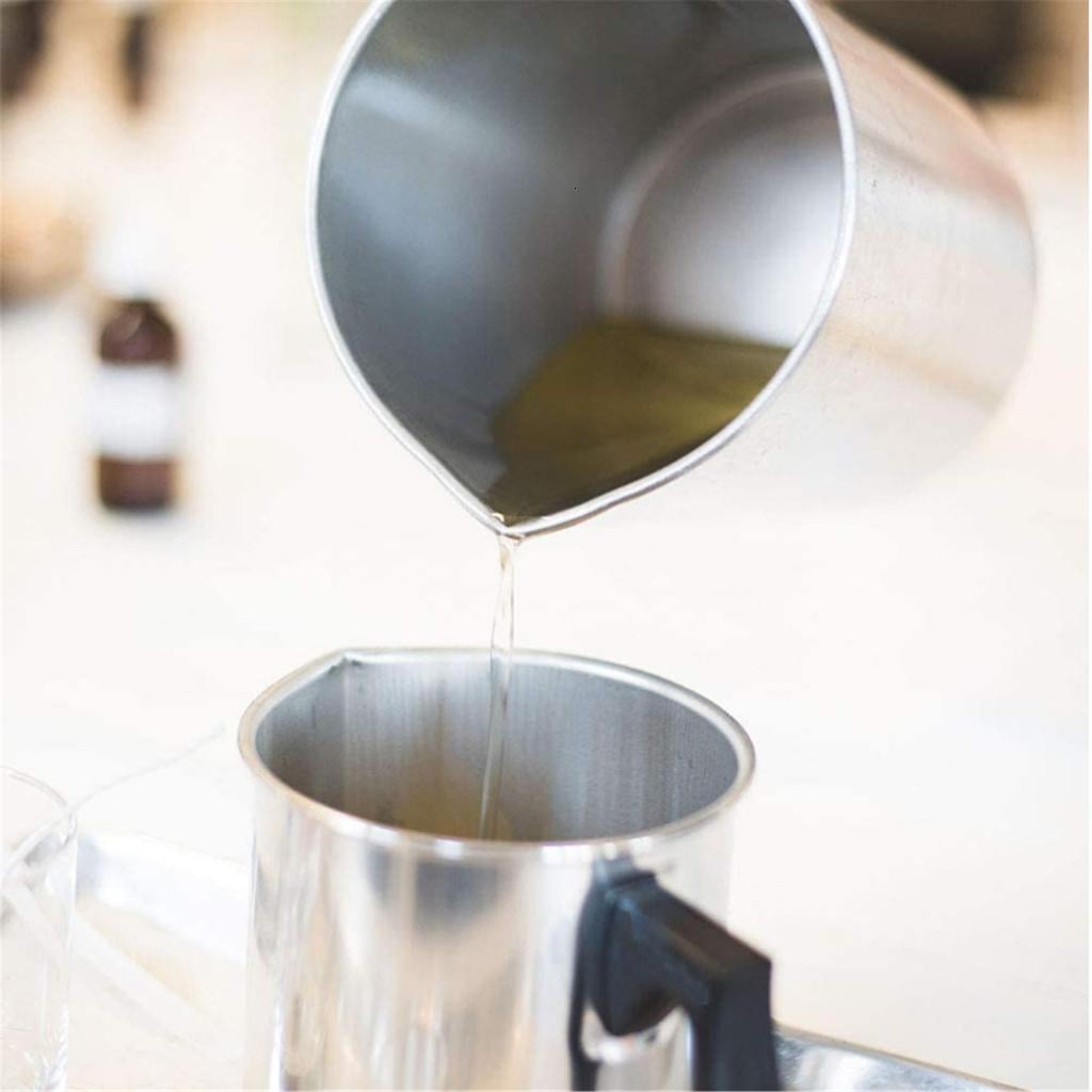 Ywmsfl 101.4oz Aluminum Alloy Candle Making Pitcher Dripless Pouring Spout