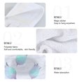 thumbnail image 4 of Haosy 2 Pack Kitchen Wash Cloths with Hanging Loops Absorbent Absorbent Quick Drying Hand Towels, Green Blue Pitaya, 4 of 7