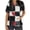 E, variant on Kilaqueen Scrubs for Women Valentine's Day Printed V-Neck Short-Sleeve Nursing Shirts Fashion Medical Work Dressy Everyday Uniform