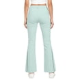 thumbnail image 6 of Glisme Child Girls Uniform Pants Back To School Empire Waist Flared Leg Pants Solid Color Casual Trousers Light Blue 5-6 Years, 6 of 6