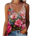 thumbnail image 2 of LSLJS Blouse d'Été Décontractée Sans Manches à Col en V pour Femme, T-Shirt pour Femmes, Camisole et Débardeurs pour Femmes, 2 of 5