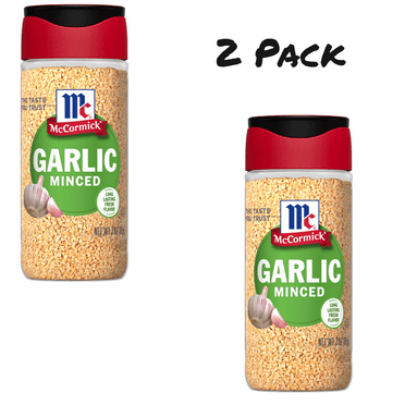 McCormick Kosher Minced Garlic, 6 oz, 2 Pack