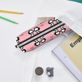 thumbnail image 6 of Yiaed Valentine'S Day Panda Print Leather Pencil Case - Leather Pen Pencil Holder - Elegant & Practical Pencil Pouch for Work & Office, 6 of 7