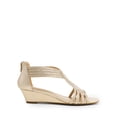 thumbnail image 2 of DREAM PAIRS Womens Open Toe Espadrilles Dressy Platform Sandals Slip on Elastic Ankle Strap Wedges Sandals, 2 of 8