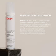 Keeps Minoxidil Solution 5% for Men - Topical Hair Regrowth - 3 Month Supply (3 x 2 fl oz Bottles)