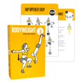thumbnail image 1 of Cartas de fitness ELAORY de ejercicios con peso corporal, 62 ejercicios, tamaño grande 13 x 9 cm, 1 of 7