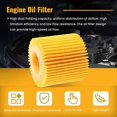 thumbnail image 2 of 20Pcs Engine Oil Filter Elements for Toyota C-HR 2.0L Pontiac Vibe, 2 of 3