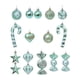 thumbnail image 5 of 16x Bolas de Navidad Adornos navideños decorativos Adornos de invierno Mini decoraciones Adornos de bolas de de Navidad Colgantes pequeños de Verde claro, 5 of 8