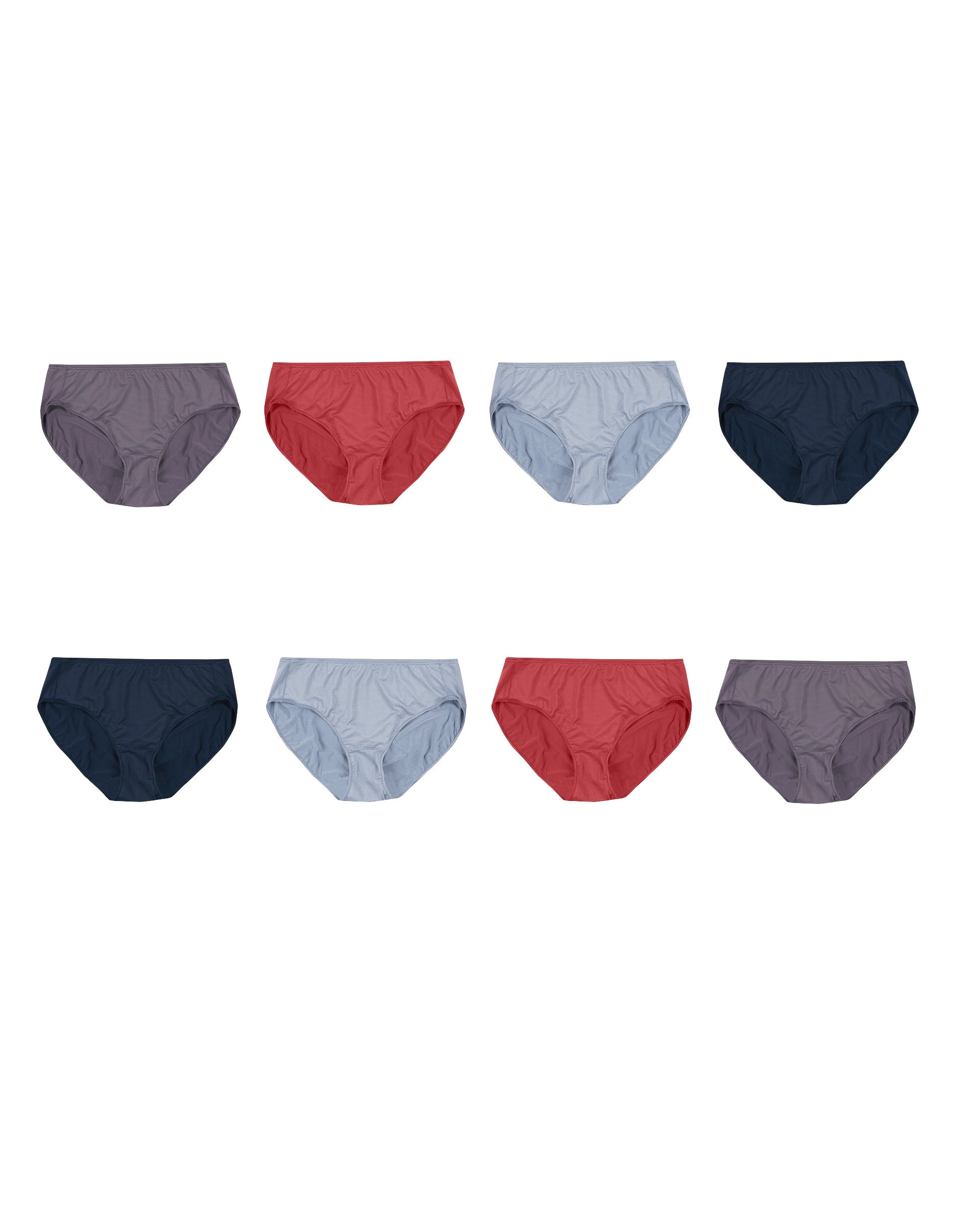 Hanes Breathable Mesh Women's Hipster Underwear, 10-Pack