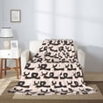 thumbnail image 2 of Hirioo Cute Puppy for Flannel Blanket, Cozy and Warm Throw for Bed or Couch ,Perfect for All Seasons-80"x60", 2 of 6