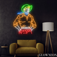 thumbnail image 3 of Glowneon Cowboy Man Neon Sign, Cowboy Room Led Sign, Man Cave Decor, 3 of 4