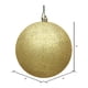 thumbnail image 2 of Juego de 6 Adornos Navideños Esfera con Lentejuelas Doradas Vickerman, 2 of 5