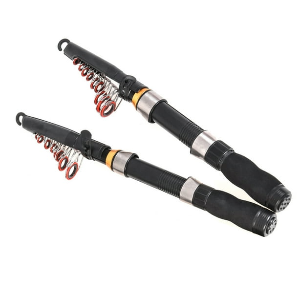 Lixada Fishing Rod Reel Combo Full Kit 2.1m2. Telescopic Fishing Rod Reel Set With Hooks Soft Lures Barrel Swivels Storage Bag 2.3m Rod