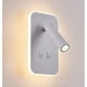 thumbnail image 3 of Lámpara de lectura de cabecera montada en la pared, luz de lectura de pared LED para cama, aplique de pared enchufable, luz de lectura de cama Luz de libro-tricolor, 3 of 5