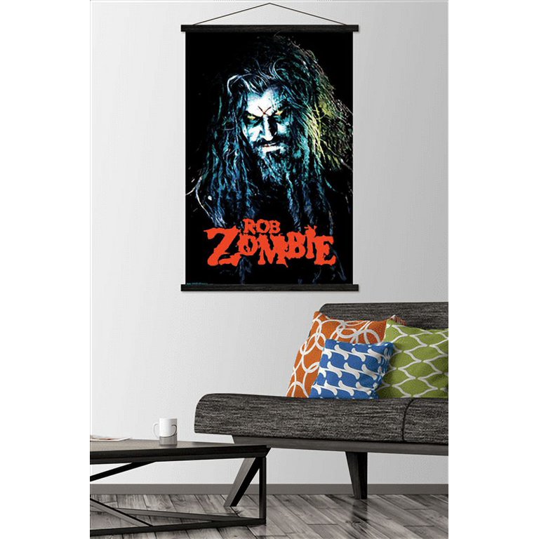 Rob Zombie - HellBilly Wall Poster with Magnetic Frame, 22.375