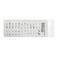 Clear Stickers 6 Colors Only Korean Language Transparent Keyboard