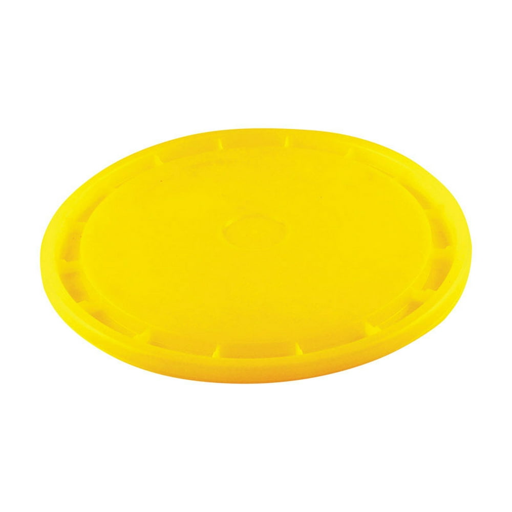Leaktite Yellow 5 gal. Plastic Bucket Lid