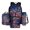 Painted Highland Cattle Galactic Planet, variant on ZUXONGSY Cartoon Owl Book Print 4 Pack Backpack Set for Kids Boys Girls 17 In Preschool Backpack with Lunch Box Pen Case and Water Bottle Holder Large Capacity Toddler Kindergarten School Bookbag