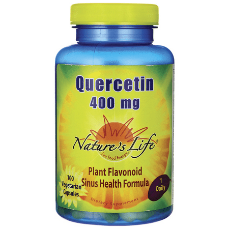 Natures Life 50 Caps - Nature's Life Quercetin 400 mg 100 Veg Caps