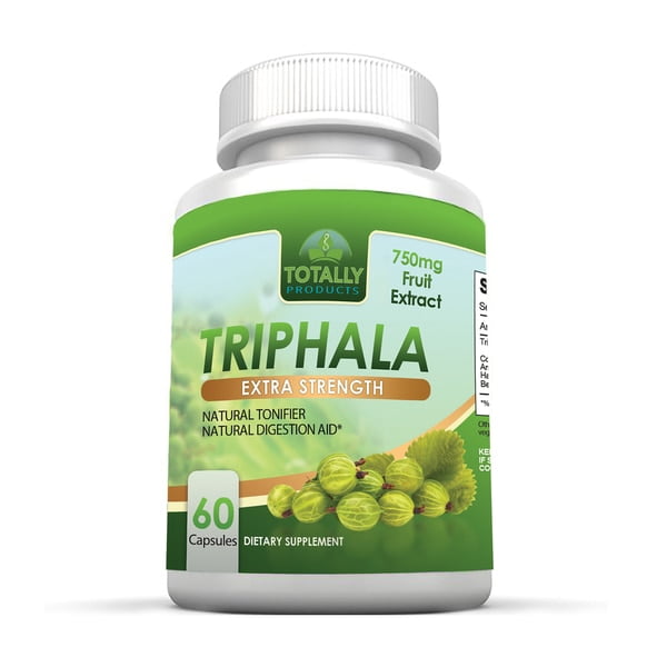 Triphala Pure Extract 750mg Natural Fat Detoxifier and Ayurvedic Plus