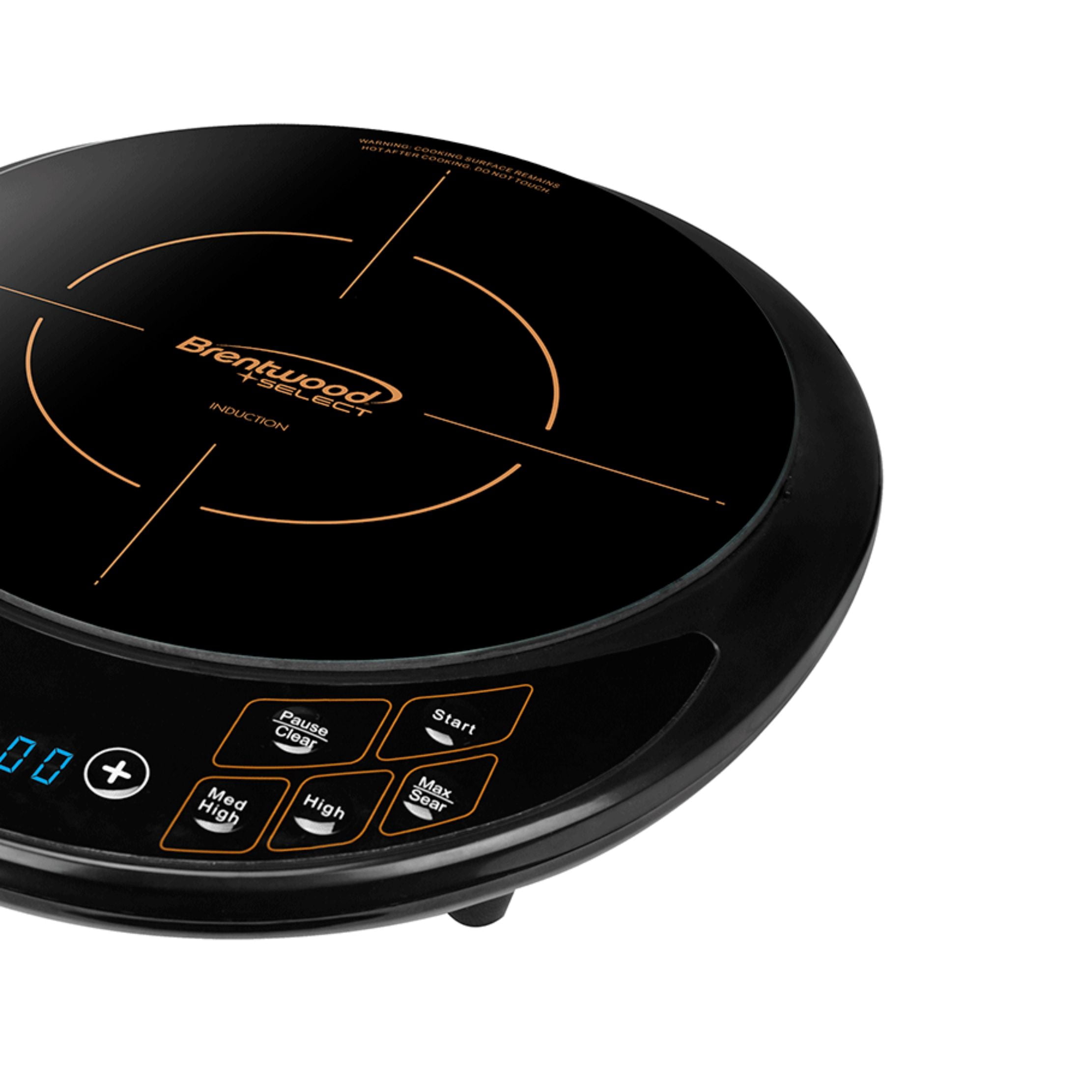 Brentwood Single Electric Induction Cooktop - Black