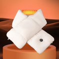 thumbnail image 2 of AWZXDE Winter Scarf With Three Temperature Settings for Outdoor Casual Wear White, 2 of 8