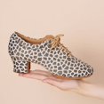 thumbnail image 2 of XIHAHA, zapatos de baile latino Jazz para mujer, zapatos de salón Interior para mujer, zapatos de Salsa Tango, zapatos de práctica de baile para mujer, zapatillas de baile, 2 of 5