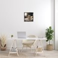 thumbnail image 3 of Stupell Industries Yawning Cat in Bed Animals & Insects Painting Gray Floater Framed Canvas Art Print Wall Art, 18 x 18, 3 of 10