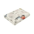 thumbnail image 6 of Kll Fleece Blanket Plush Throw Blanket Little Birds,Soft Fuzzy Cozy Flannel Blanket For Couch Sofa Bed.(40"X30"), 6 of 9