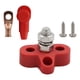 thumbnail image 3 of Caja de conexiones de terminales de batería con tornillos y tapa para distribución de energía en vehículos recreativos. Perno simple rojo, 3 of 9