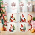thumbnail image 5 of Gingprous Set of 4 Elf Christmas Coffee Mugs Set, 11 Oz Ceramic Christmas Mug, Festive Elf Mugs, Family Gifts for Christmas, 5 of 7