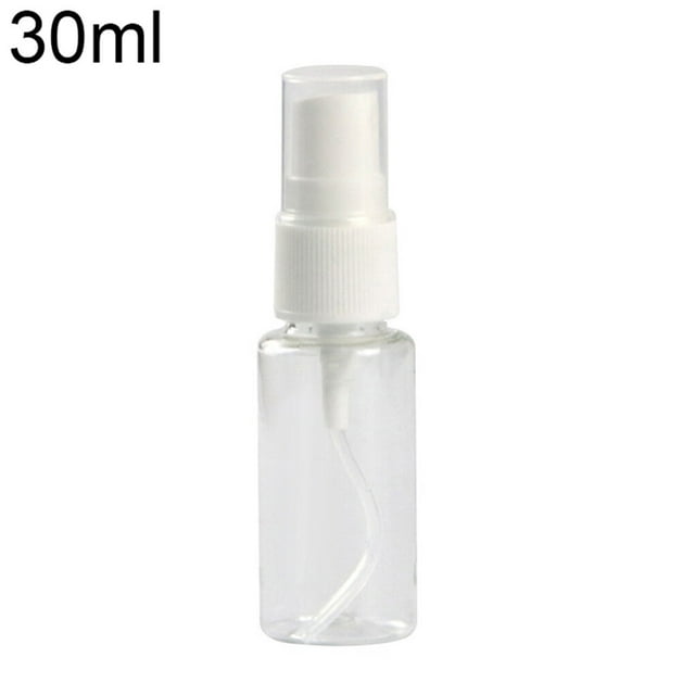 Spray Bottle Transparent Plastic Cosmetic Sprayer Portable Transparent Plastic Spray Bottle Storage Spraying Container, 30ml