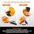 thumbnail image 4 of Soplador, Aspirador y Triturador Eléctrico LawnMaster BV1210 12A, 4 of 9