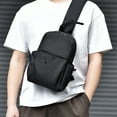 thumbnail image 6 of Factory Good Casual Men Water-repellent Chest Bag Trendy Shoulder Bag Travel Small Bag Men's, Usupdd 2025 Factory Good Casual Men Water-repellent, 6 of 7