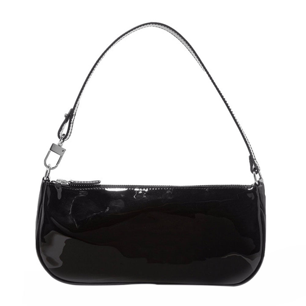 Details about  / Retro Baguette Shoulder Mini Bag Women Faux Leather Rachel Elegant Handbag