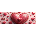 thumbnail image 4 of Valentine's Day Heart Love Backdrop Banner Romantic Flower Design Wedding Photo Props Party Decorations Background Event Display, 4 of 4