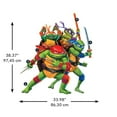 thumbnail image 2 of Teenage&nbsp;Mutant&nbsp;Ninja Turtles&nbsp;Mutant&nbsp;Mayhem&nbsp;Group&nbsp;Giant Wall Decals, 2 of 5