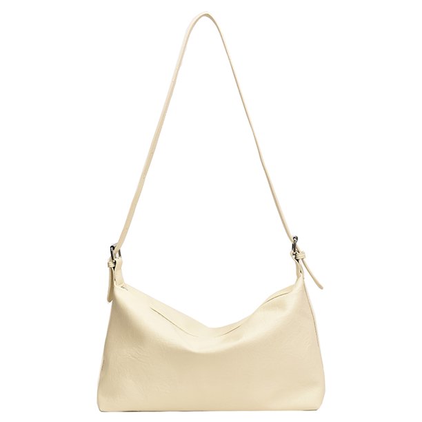 Bolso bandolera de PU para mujer, bolso informal con correa ajustable para axila, para viajes al aire libre